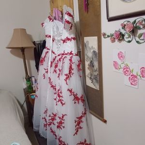 Ballgown dress or wedding dress